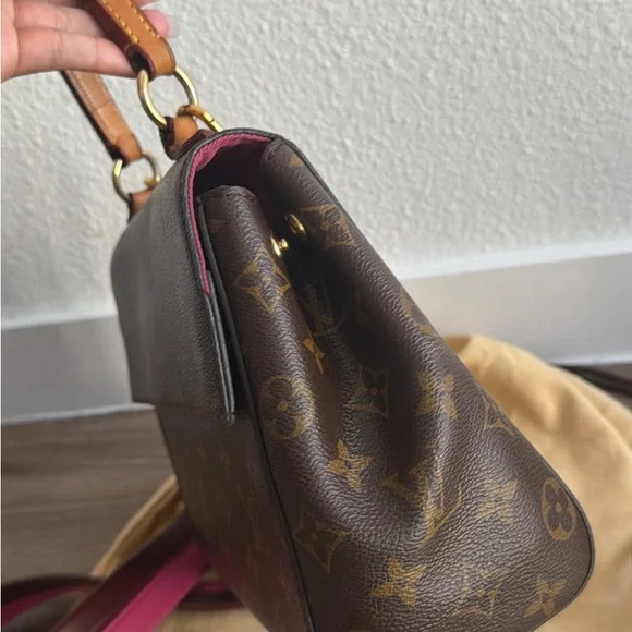 Louis Vuitton Brown and Pink Bag - Picture 11 of 12